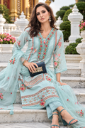 Rose Lily Pastel 3-Piece Salwar Suit Set - Ivory