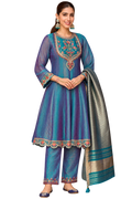 Rose Lily Women’s Premium Embroidered 3 Piece Salwar Suit Set with Kurta, Bottom & Dupatta | Elegant Ethnic Party Wear Dress Set | M-XXL