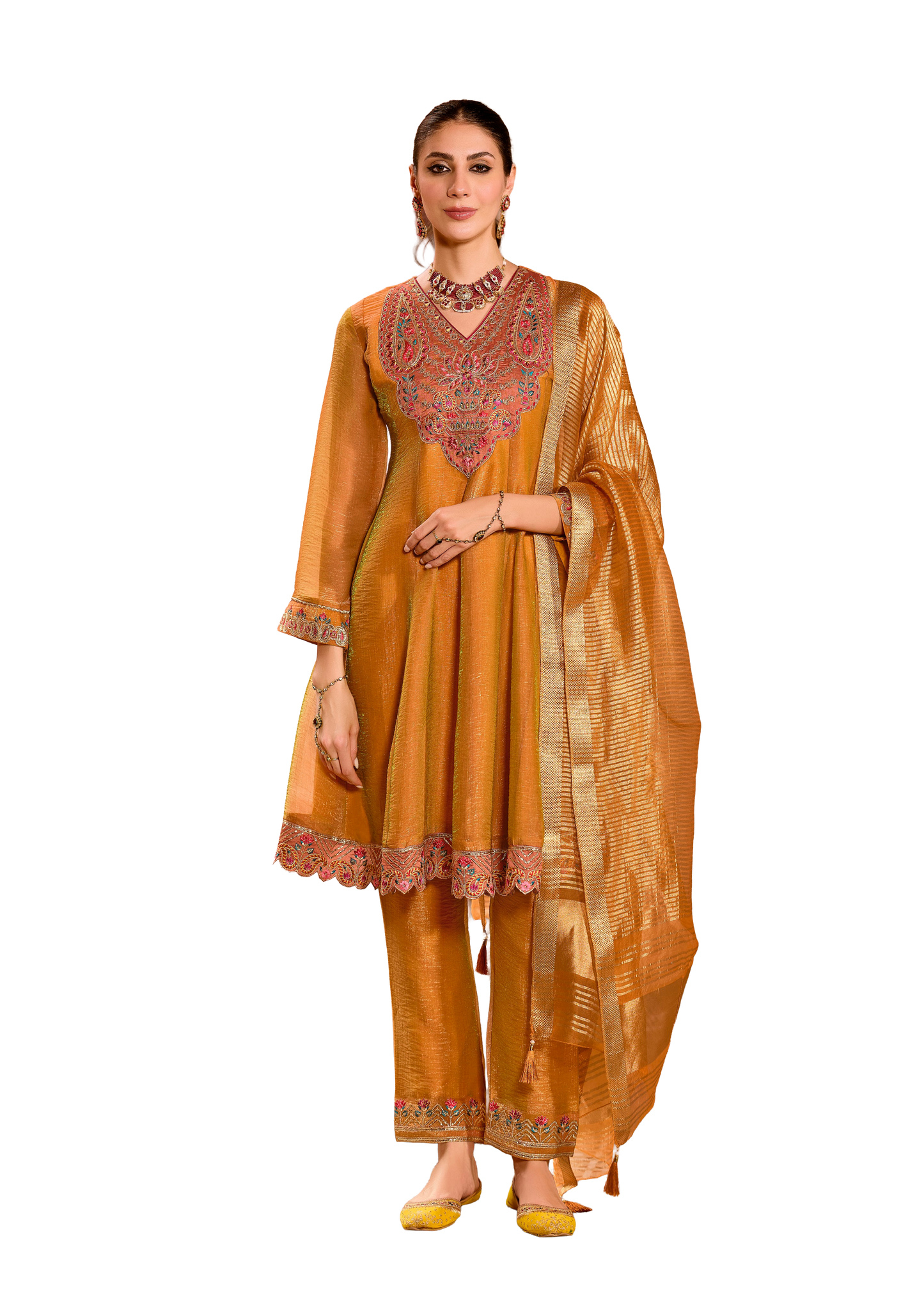 Women's Embroidered Anarkali Salwar Suits