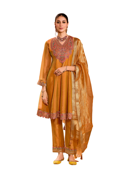 Women's Embroidered Anarkali Salwar Suits