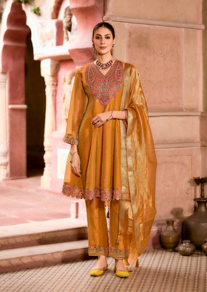 Women's Embroidered Anarkali Salwar Suits