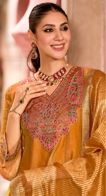 Women's Embroidered Anarkali Salwar Suits